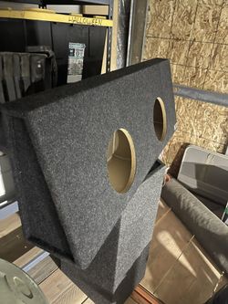 New Sub Box For Behind Rear Seat For 2-10”