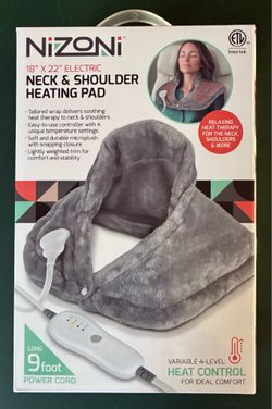 Electric Neck & Shoulder Heating Pad 18” x 22”