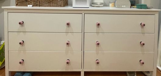 White dresser