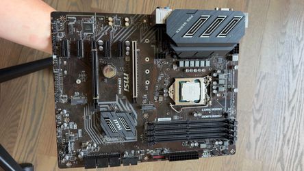 Intel i5 9400F and MSI Z390-A PRO ATX combo