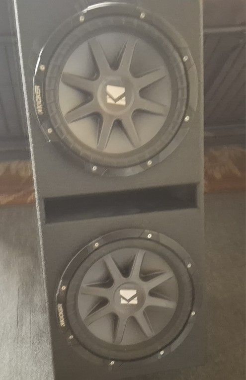 Kicker Speakers Already Installed In The Box,everything Is NEW,$230
