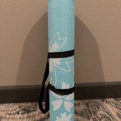 Yoga Mat with Carry Straps