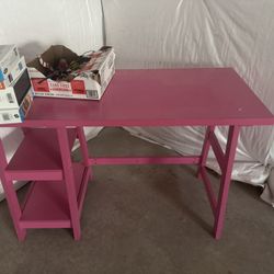 Pink Desk 