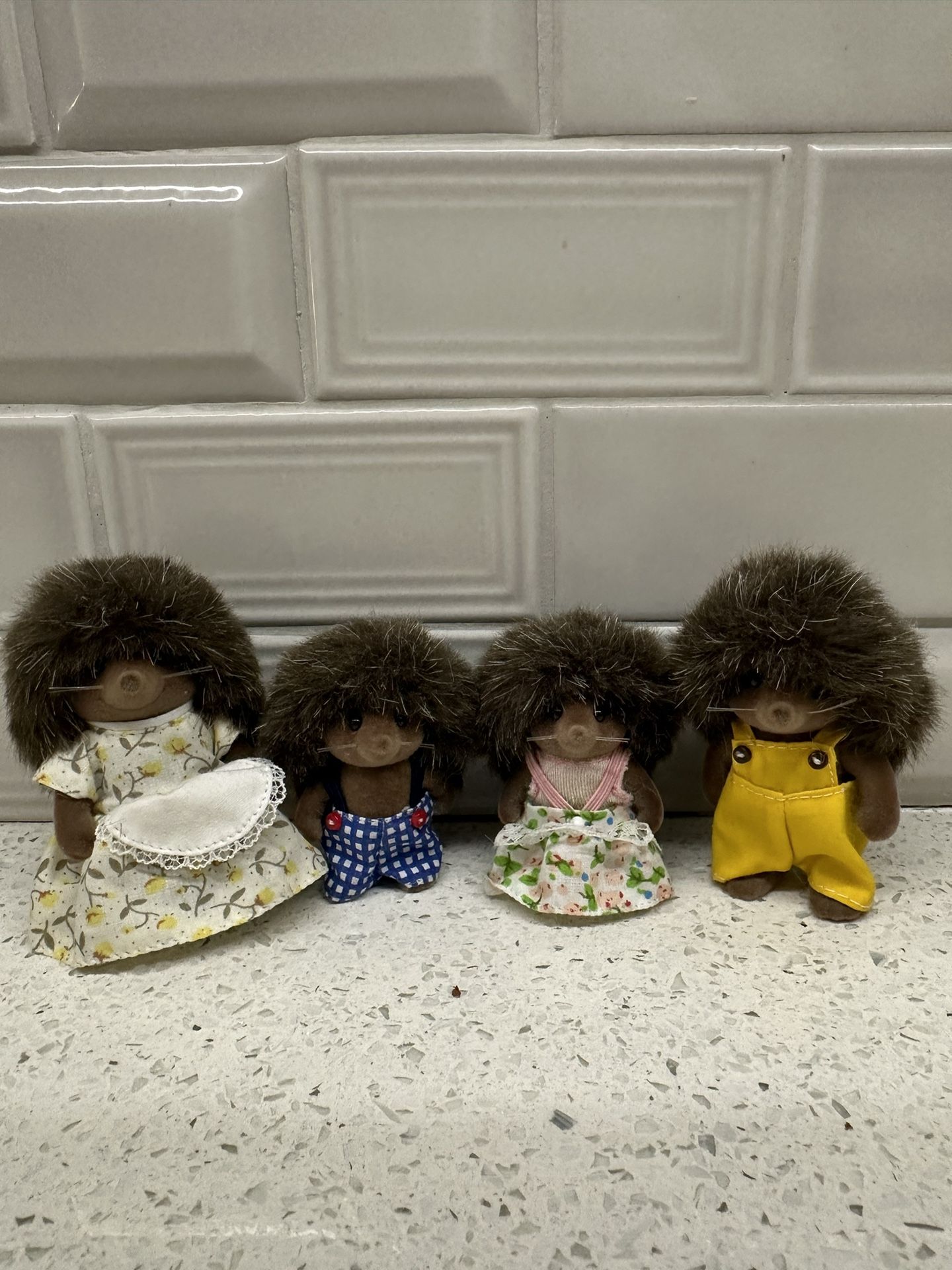 Calico Critters Hedgehog Family 