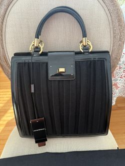 NWT Emporio Armani Structured Handbag