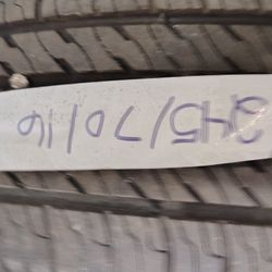 PAIR 245/70/16 DEXTERO TIRES MOUNTED AND BALANCED 