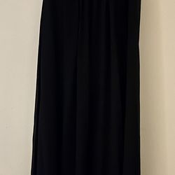 Black Dress Long Ball gown Beaded Work 