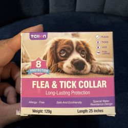  TCII Flea & Tick Collar for dogs 4 count 7$