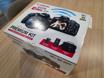 📸 Canon DSLR Camera EOS Rebel T7 Premium Kit + 2 Lens Kit + Carrying Bag Brand New Sealed $750 In Store
Posted 9 days ago