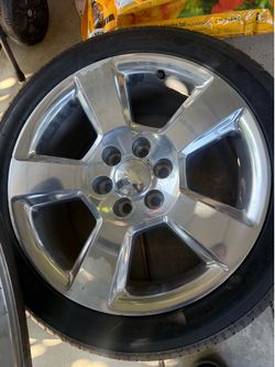 20 inch oem Chevy rims