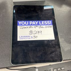 iPad Air 4th Gen 64GB 