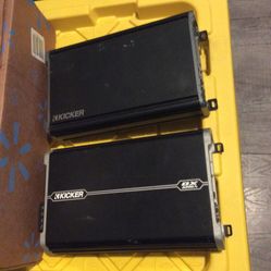 Kicker amplifiers for sale