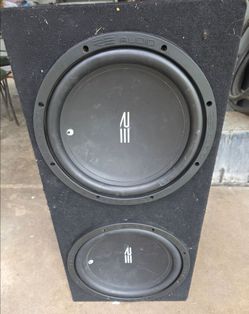 RE Audio Dual Subwoofer Enclosure Box