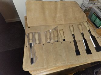 Stanley 8 chisel with Leather Case