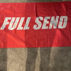 FULL SEND FLAG (RED)