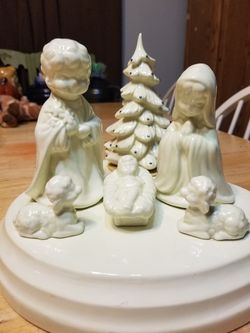 Nativity set