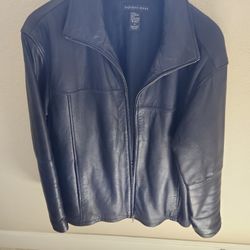 Leather Jacket Medium Fits 5'7 To 6'1 Give Or Take