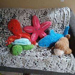 Sea Creature Plushy Toys