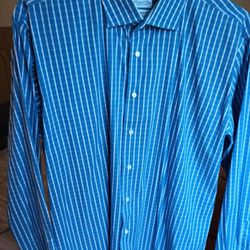 Blue Designer Shirt  XL,/Camisa De Disellador XL 