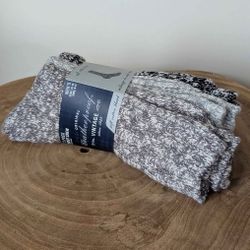 Original Weatherproof Vintage 3 pack Boot Crew Socks Men's 10-13 Shoe 8-12 Cotton Hiking Socks