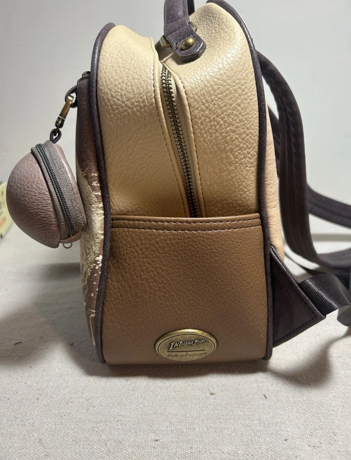 Indiana Jones Boulder Scene Mini Backpack NWOT Temple of  display picture 1