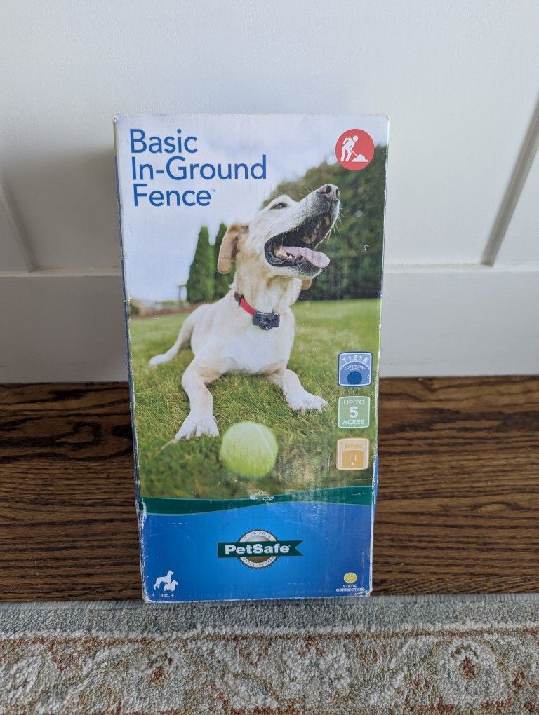 NEW/ Factory Sealed* Basic In-ground Pet Fence With Included Dog Collar
