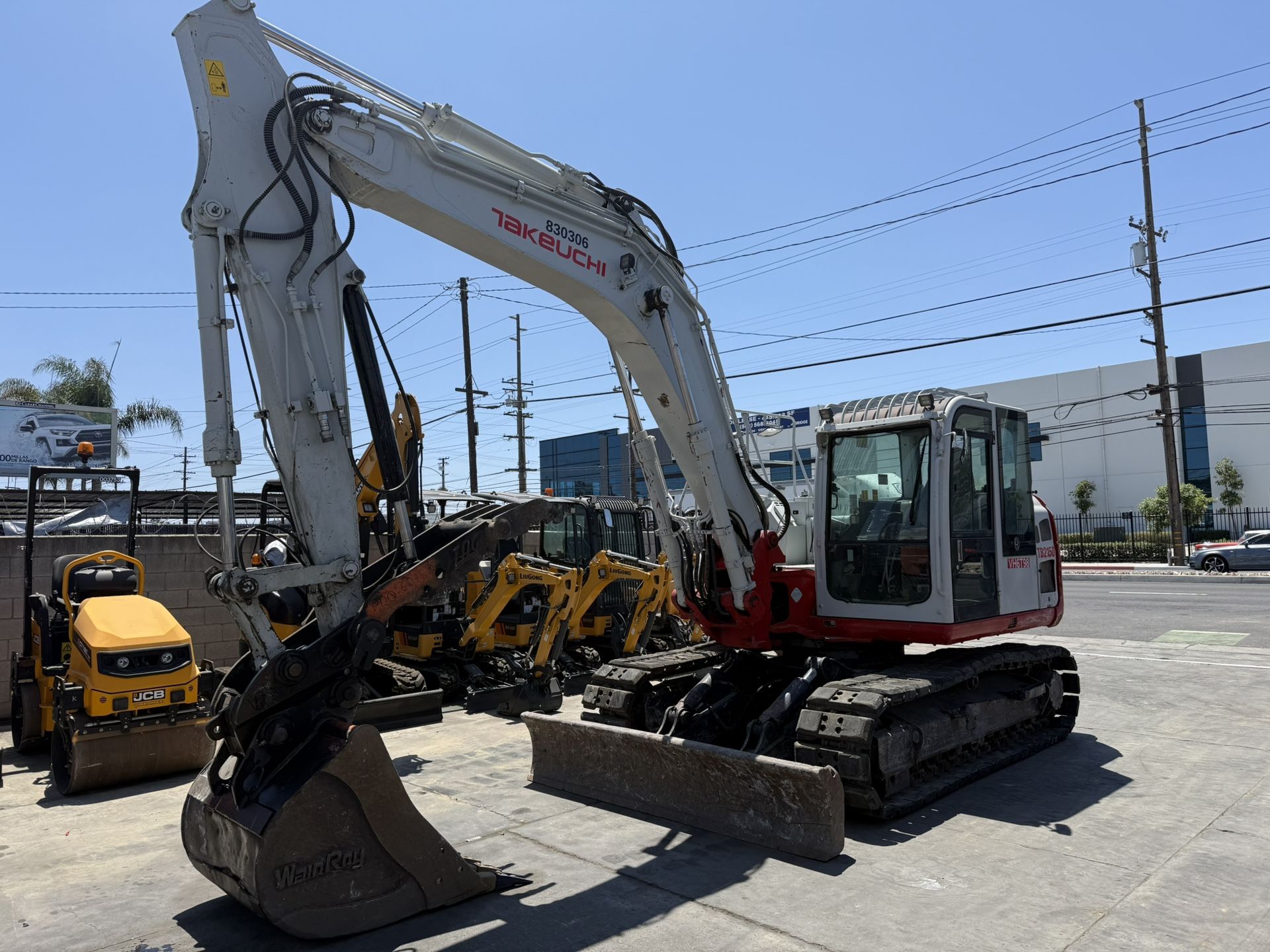 2017 Takeuchi TB2150 Excavator with Thumb