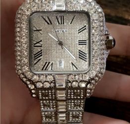 Moissanite Cartier Watch