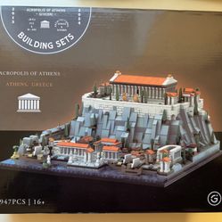 Architecture Building Blocks Set- The Acropolis Of Athens (brand new)
