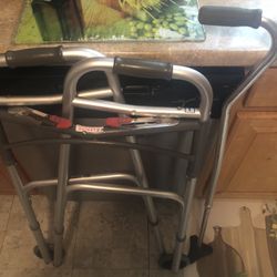 Used walker and cane