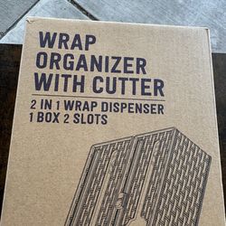 Wrap Organizer Foil Plastic  Cutter Basket Weave Deco Light Weight