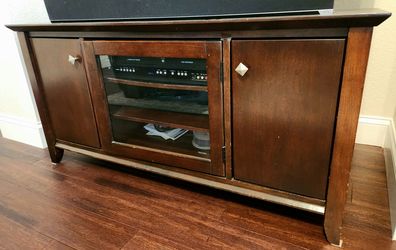 Wood 2x2x4 TV Cabinet