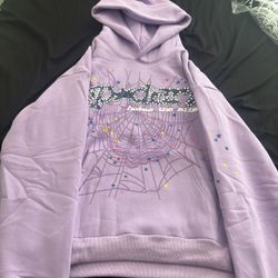 Spider Hoodie Purple 