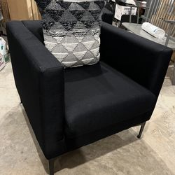 Gorgeous Modern Fabric Chairs (black)