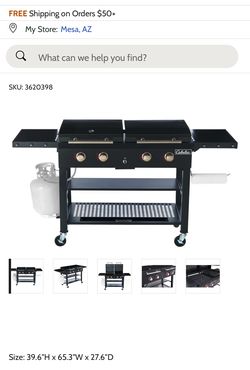 4 Burner Grill 