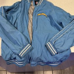 XL CHARGERS WINDBREAKER BABY BLUE