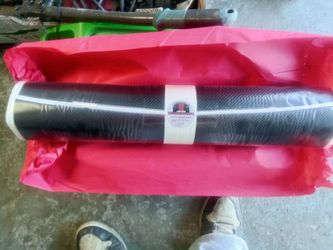 Carbon  fiber racing stripes