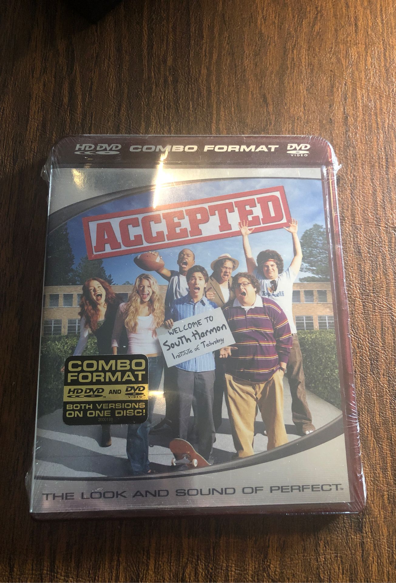 The movie “Accepted” HD DVD