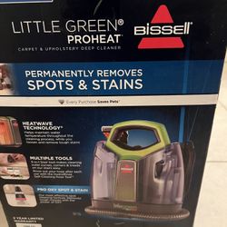Little Bissell Pro Heat Carpet Cleaner Steamer  