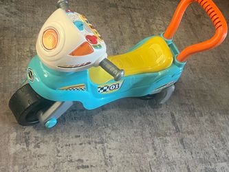 Ridable motorcycle toy