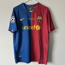 Lionel Messi Barcelona FC Retro Vintage New Men’s Soccer Jersey - Brand New - Men’s - Size S / M / L / XL / XXL