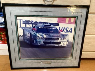 Mercedes-Benz Picture With Friend Autograph