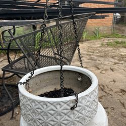 Ceramic Hanging Planter 