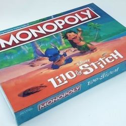Lilo And Stitch Monopoly Game New