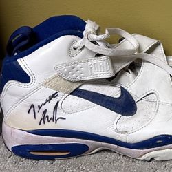 Terrell Brandon Dual Autographed Game Used Shoes