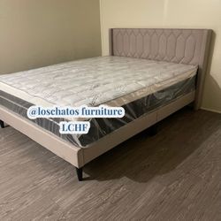 Queen Bed And Mattress 