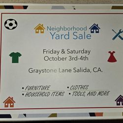 HUGE Yard Sale!!!