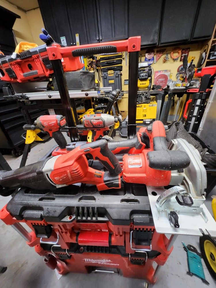 Milwaukee Good Used Sawzall Drills & Circ Saw