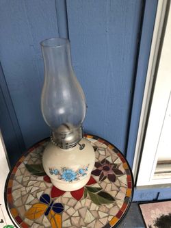 Vintage oil lamps