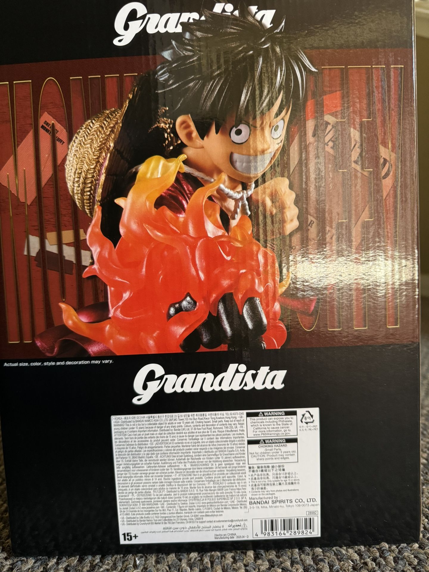 ONE PIECE Grandista MONKEY D.LUFFY-SPECIAL EDITION- AnimeExpo 2025 -EVENT Exclusive Metallic Color Ver.~